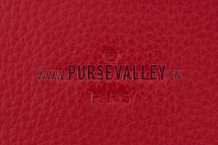 Louis Vuitton Alma in Taurillon Leather Red MM