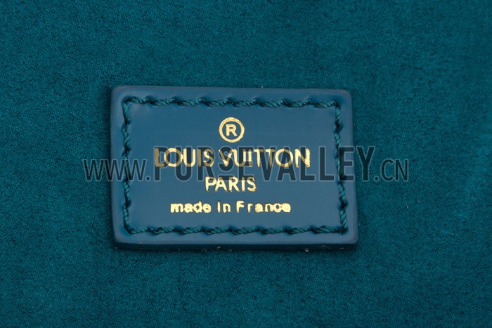 Louis Vuitton Neverfull MM Epi Leather Blue