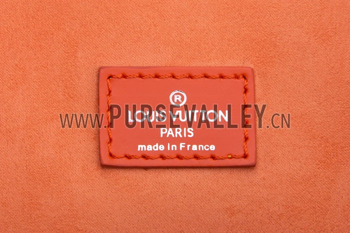 Louis Vuitton Neverfull MM Epi Leather Orange