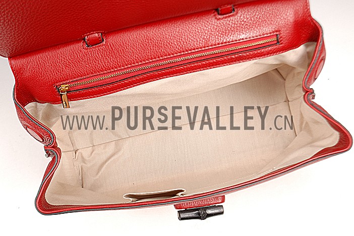 Gucci Bamboo Daily Bag Red