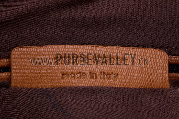 YSL Cabas Shoulder Bag Tan