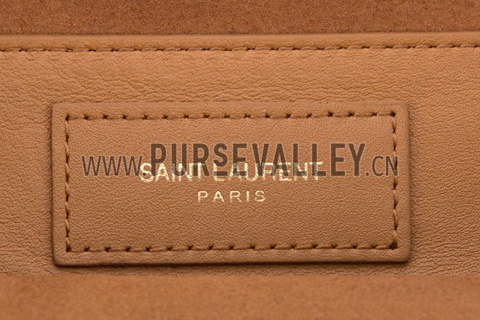 YSL Betty Medium Chain Shoulder Sand