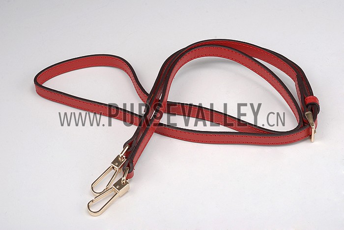 Burberry Studded Berkley Crossbody Bag Red 607788