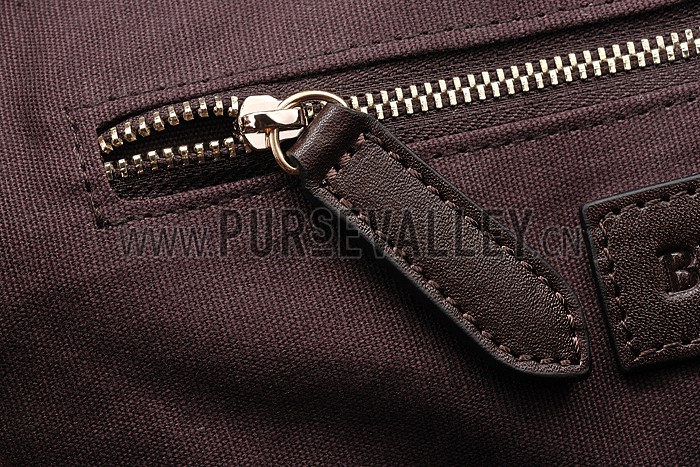 Burberry Small Haymarket Check Tote Bag Brown 607797