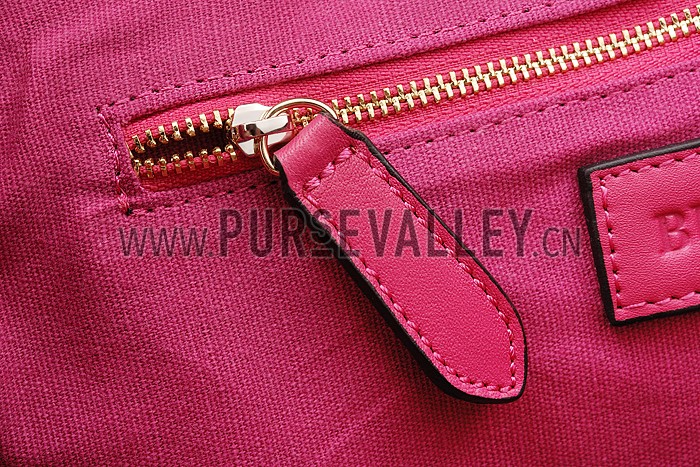 Burberry Small Haymarket Check Tote Bag Orange 607799