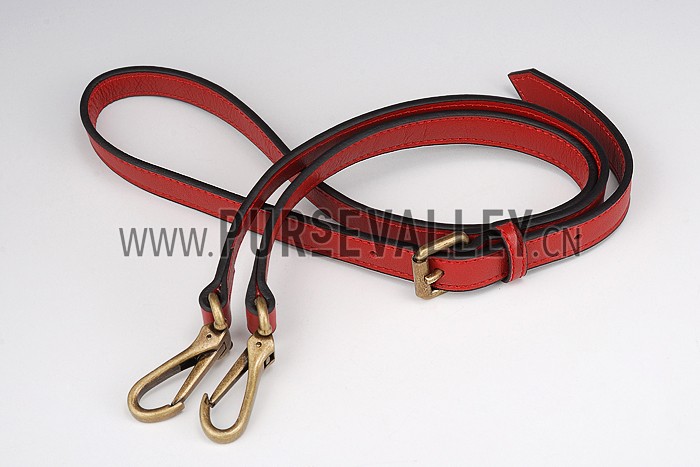 Burberry Medium Canvas Check Hobo Bag Red 607818