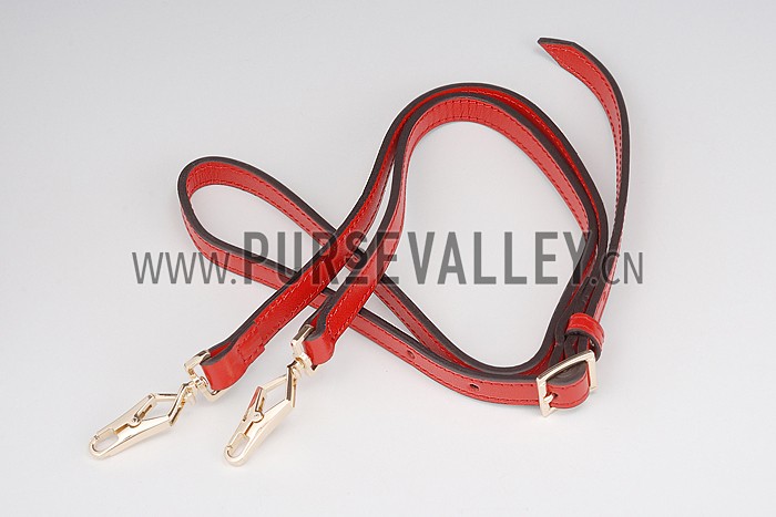 Burberry Sartorial House Check Bowling Bag Red 607822