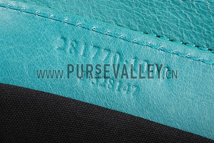 Balenciaga Mini City Bag Bleu Tropical 607844