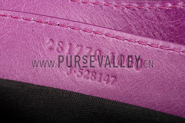 Balenciaga Mini City Bag Magenta 607846