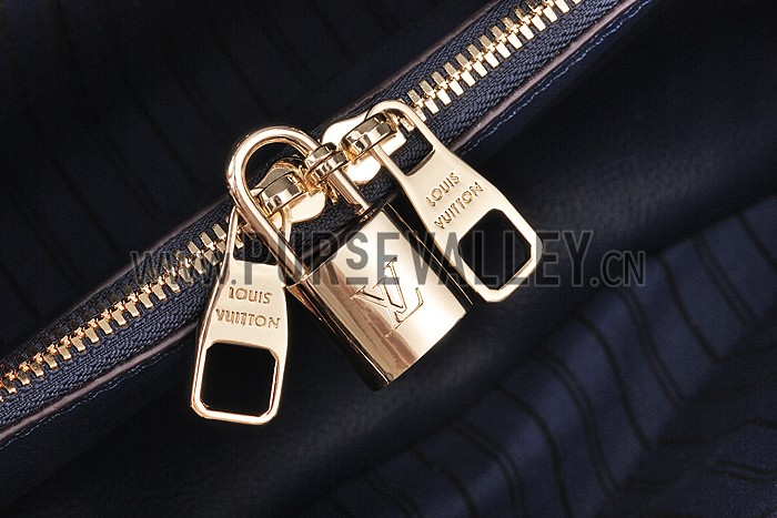 Louis Vuitton Montaigne Empreinte BB Dark Blue 607867