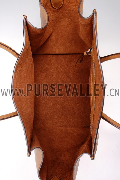 Celine Luggage Phantom Tote Bright Tan