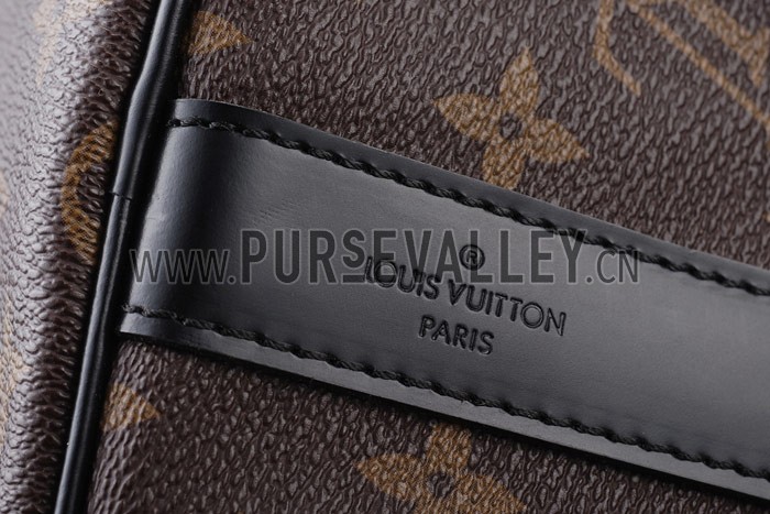 Louis Vuitton Keepall 45 Monogram Macassar Canvas