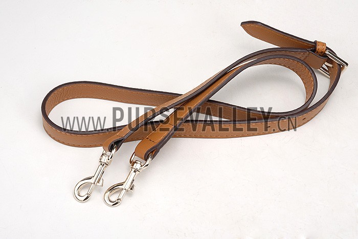 Gucci Bamboo Shopper Leather Tote Tan 607313