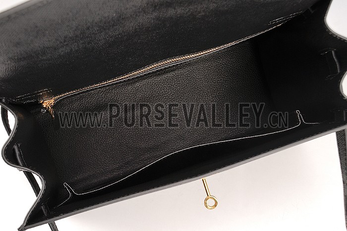 Hermes Kelly 32 Black 608178