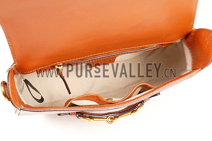 Gucci Lady Web Medium Shoulder Bag Brown