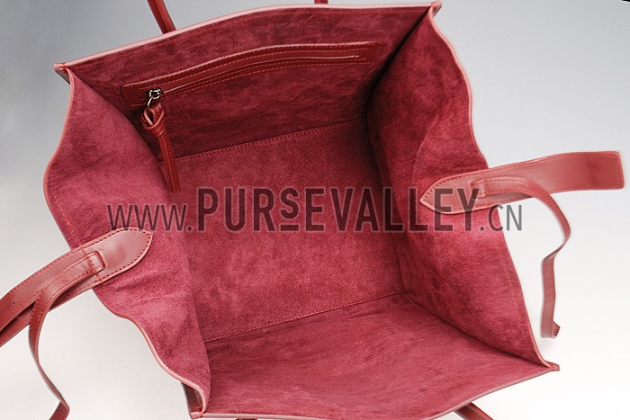 Celine Phantom Medium Burgundy