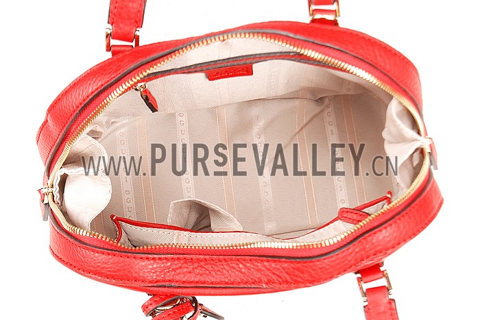 Gucci Bright Leather Bag Red