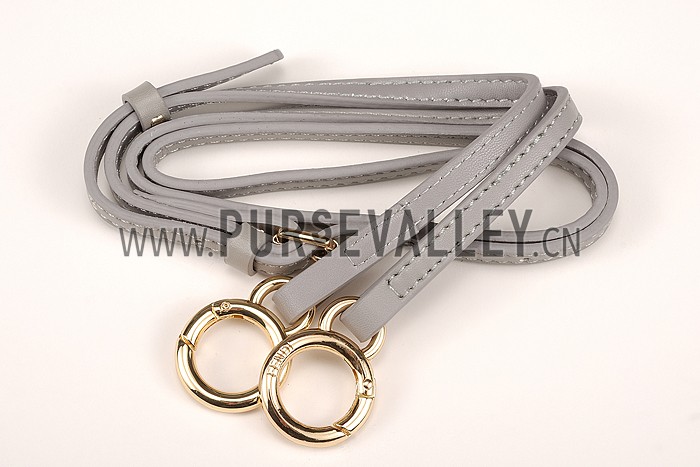 Fendi Peekaboo Karlito Capsule Detail Grey Bag