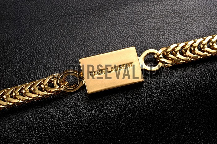 Saint Laurent Medium Cassandre Tassel Black Bag 608308