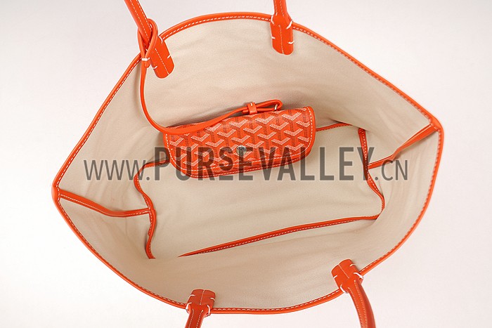 Goyard St Louis Tote Orange