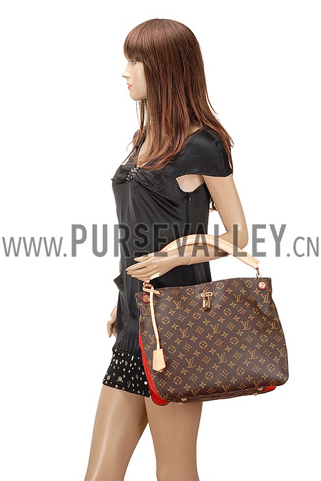 Louis Vuitton Monogram Gaia Bag Red