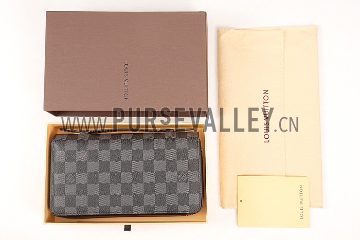 Louis Vuitton Daily Organiser Damier Graphite Wallet