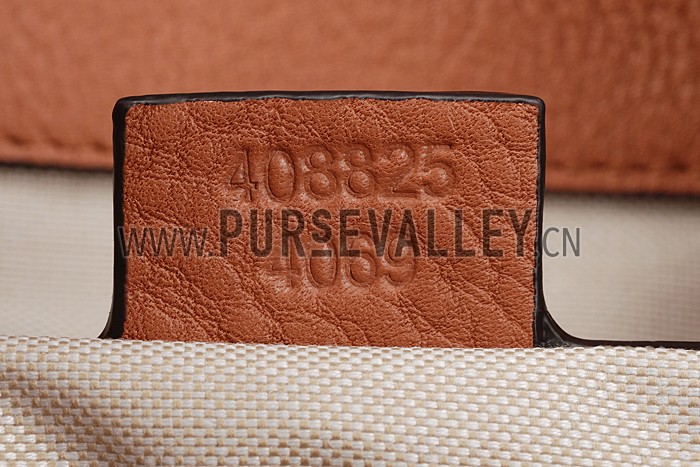 Gucci Soho Leather Hobo Brown