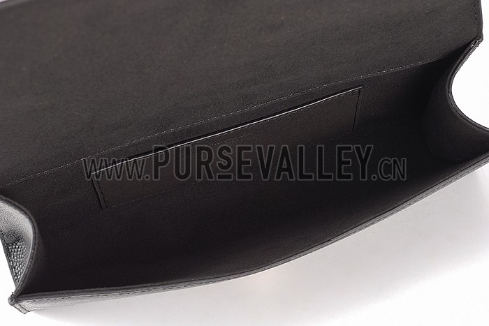 Saint Laurent Classic Monogramme Studded Clutch 608309