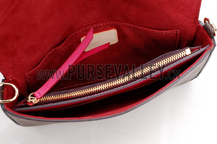 Louis Vuitton Monogram Felicie Chain Wallet Fuchsia 18926651