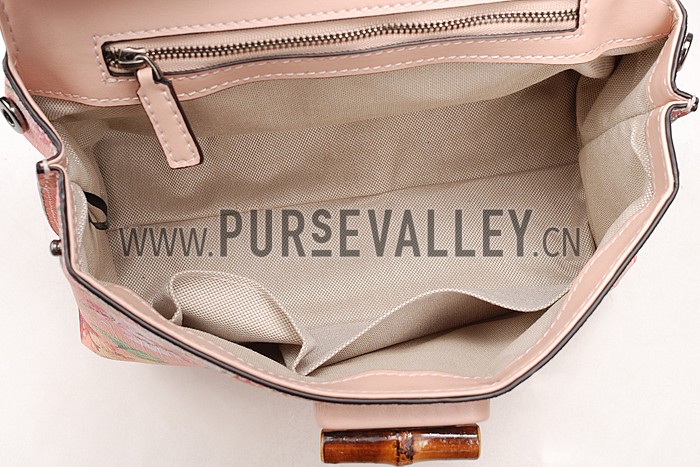 Gucci Bamboo Daily Blooms Bag Blush Pink