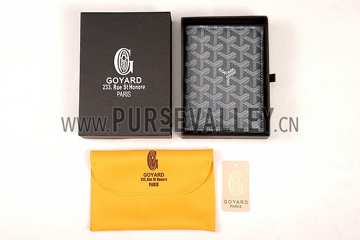 Goyard Passport Cover Grey