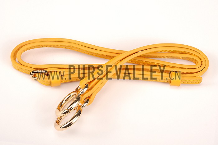 Fendi Peekaboo Karlito Capsule Detail Yellow Bag