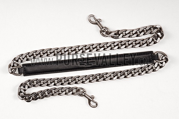 Saint Laurent College Monogram Medium Bag Black