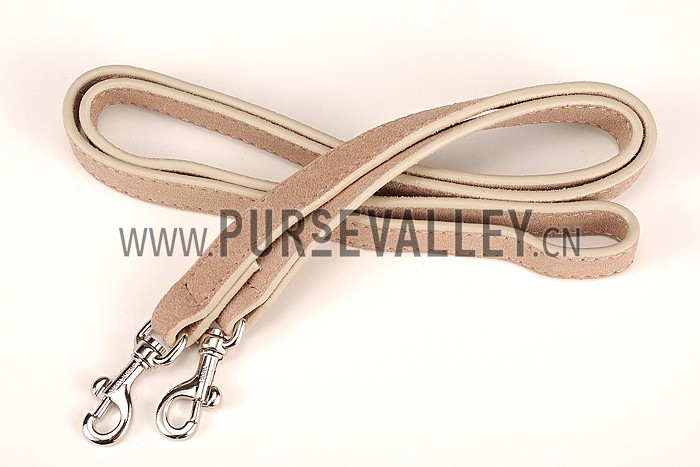 Saint Laurent Rive Gauche Small Fringed Suede Bag Beige