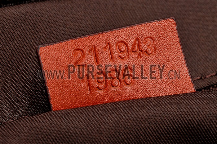 Gucci Sukey Large Tote Orange Trim Beige Fabric