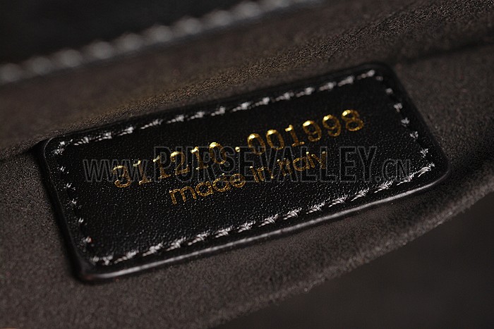 YSL Classic Y Clutch Black Leather 608315