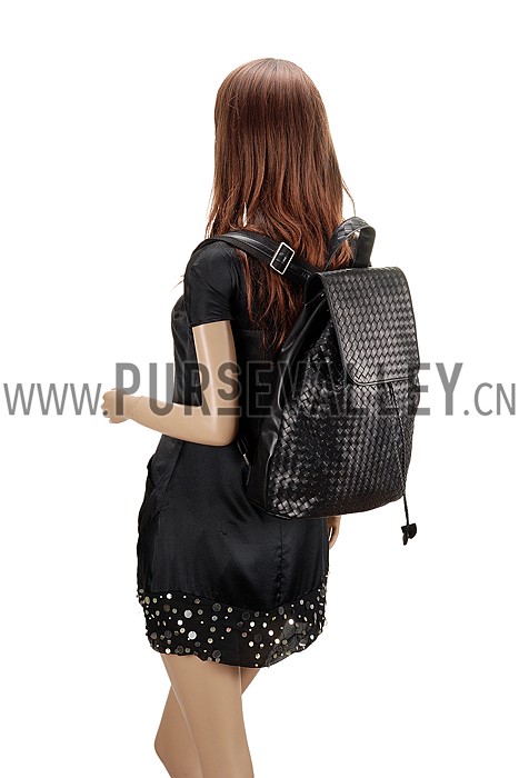 Bottega Veneta Backpack Black Bag