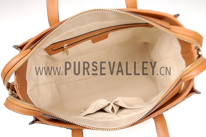 Gucci Ramble Ebony/Tan Tote