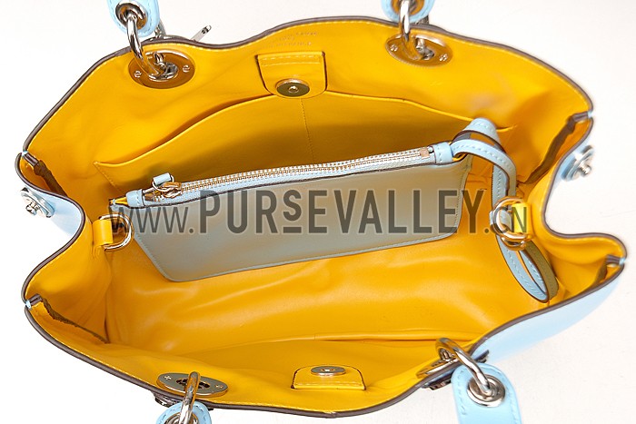 Diorissimo Medium Light Blue City Bag