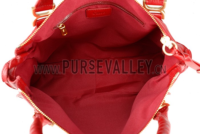 Chloe Marcie Medium Bag Dark Red