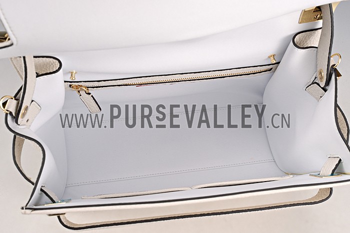 Valentino Viva Valentino Fabric Single Handle Bag White