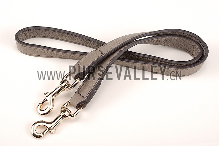 Gucci Miss GG Leather Hobo Grey