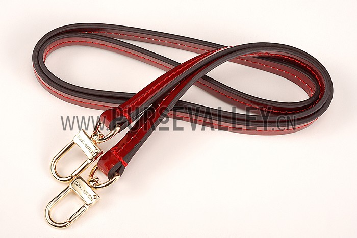 Louis Vuitton Brea Monogram Vernis PM Bag Red