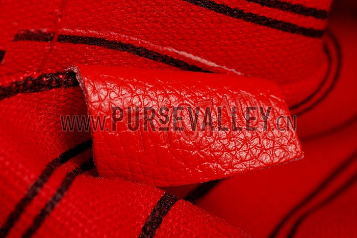 Louis Vuitton Montaigne Empreinte Studs BB Red