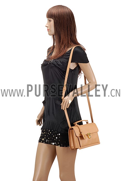 Saint Laurent High School Medium Bag Beige