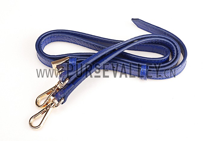 Prada Saffiano Crocodile Leather Blue Bag