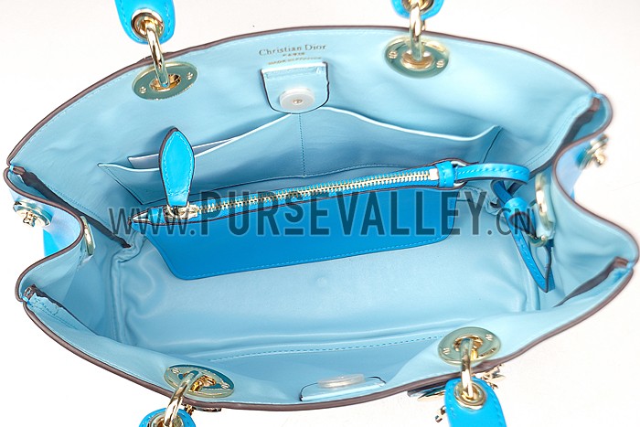 Diorissimo Medium Turqoise City Bag