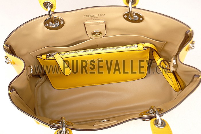 Diorissimo Medium Yellow City Bag