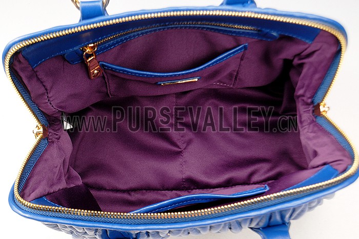 Miu Miu Matelasse Doctor Blue Bag