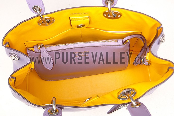 Diorissimo Medium Light Purple City Bag